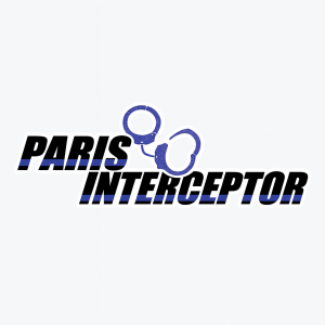 Sticker : Paris Interceptor Blue Line