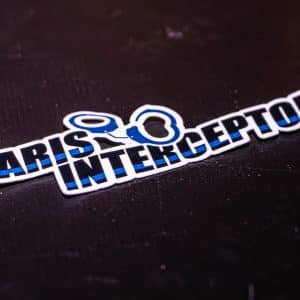 Sticker : Paris Interceptor Blue Line